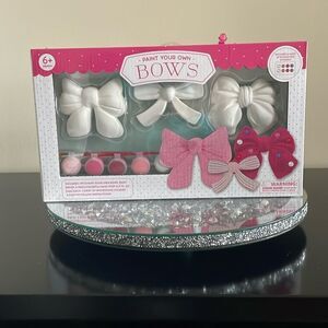 New Eccolo little girls kids DIY project paint your own bows art painting kit